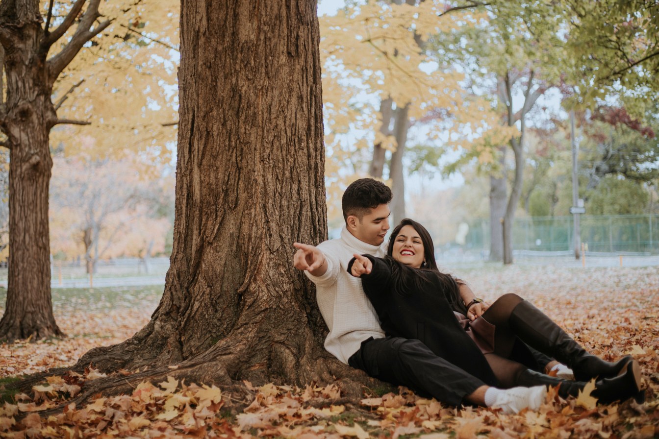 Autumn couple session